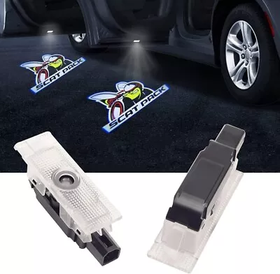 Scat Pack LED Door Courtesy Puddle Lights 6.4L R/T 392 SRT For Dodge Charger • $53.99
