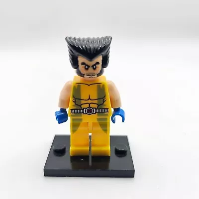Marvel Wolverine Minifigure Printed Superhero Comic Book Character  • £4