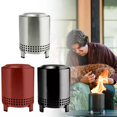 Outdoor MIni Stove Warm Mesa Tabletop Fire Pit With Stand Low Smoke • $25.99