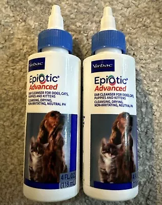 2x-Virbac Epi-Otic  Ear Cleanser For Dogs & Cats Puppies Kittens 4oz • $22.99