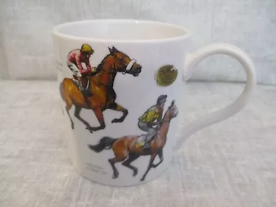 Horse Racing Design Coffee Tea Mug Winning Post Fine China  • £5