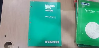 Mazda 323 Rhd Wagon Wiring Diagram Manual  Free Postage In Australia . • $35