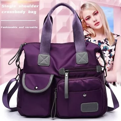 Women New Nylon Messenger Bag Large Capacity Ladies Casual Crossbody Handbag • $18.18