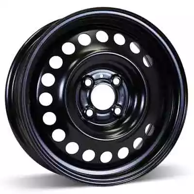 BRAND NEW QTY 1 RSSW Steel Gloss Black Wheels 15X6 4/100 OFFSET 45 Black X41547 • $59.99