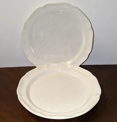 Set Of 2 Mikasa FRENCH COUNTRYSIDE Dinner Plates 11  F9000 *Flaws Read Descript* • $7.95