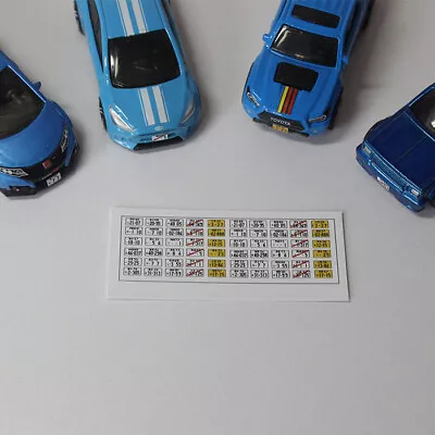 1/64-1/18 Diorama Japanese License Plate Model For Hot Wheel Scene Display Model • $31.99