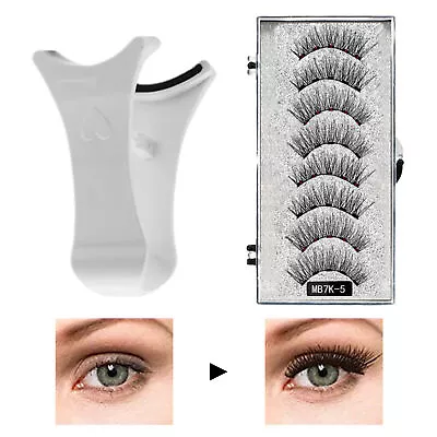 5*Lumentes Magnetic Eyelashes Lumentes Reusable Magnetic Lashes With Applicator • £9.59