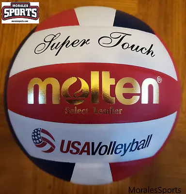 Molten IV58L-3-HS USAV OFFICIAL SUPER TOUCH® VOLLEYBALL NFHS APPROVED-US Seller • $69.99