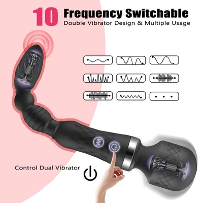 $39.95 • Buy Women Rechargeable G-spot Clit Vibrator Dildo Massager For Women Adult Sex Toy