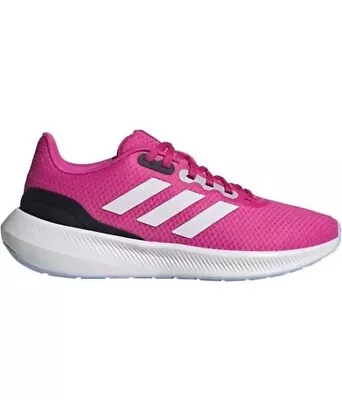 Adidas RunFalcon 3.0 Wide Width Running Shoe Fuchsia Pink Womens Size 8 NO BOX • $25.99