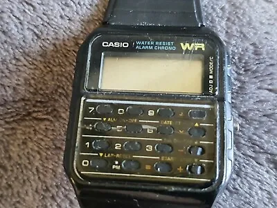 £19.78 • Buy Casio Vintage CA53W WR Alarm Chrono Calculator Wrist Watch CK Ca-53W Module 437