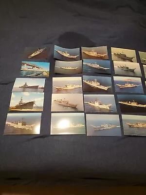 40 USS US Navy Postcard  USS Battleships Vintage Ship Card Naval  RPPC Job Lot B • $29.99