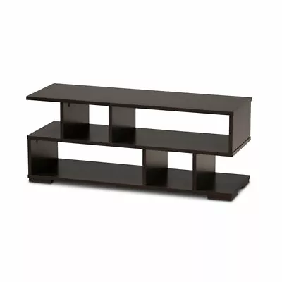 Baxton Studio Arne Wood TV Stand In Dark Brown • $63.99