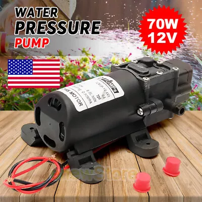 12V Automatic Fresh Water Pressure Diaphragm Pump 5GPM 130PSI For Boat/Marine/RV • $31.69