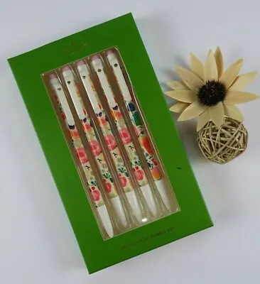 Kate Spade 5-piece Mechanical Pencil SET Painterly FLORAL Print New In Box • $17.95