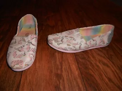 Toms Womens Shoes Size 7 Flats Unicorns • $10