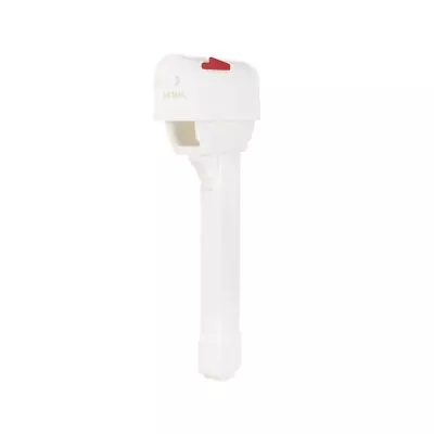 Mailbox Post Mount Decorative Weather Resistant Outdoor Plastic Durable White • $54.59