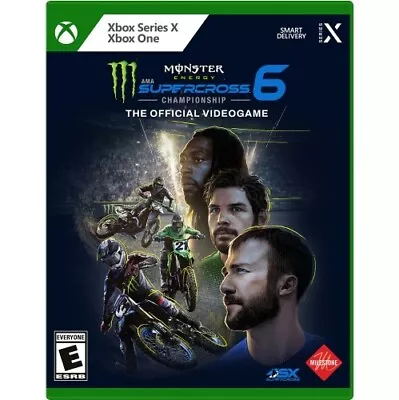 Brand New Monster Energy Supercross 6 (Xbox One & Series X 2023) Free Shipping • $21.55