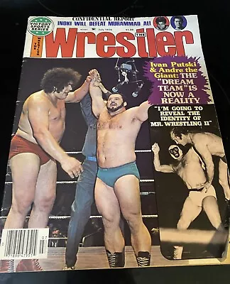 The Wrestler Magazine July 1976. Ivan Putski Andre The Giant Muhammad Ali • $14.12