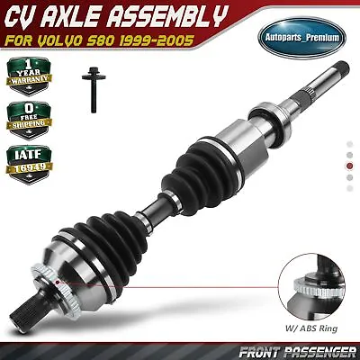 Front Right Passenger CV Axle Assembly For Volvo S80 1999-2005 2.8L 2.9L Turbo • $66.99