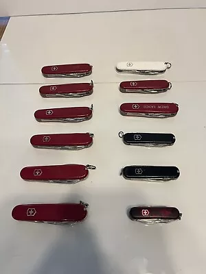 Lot Of 12 Two Layer Swiss Army Knives • $16