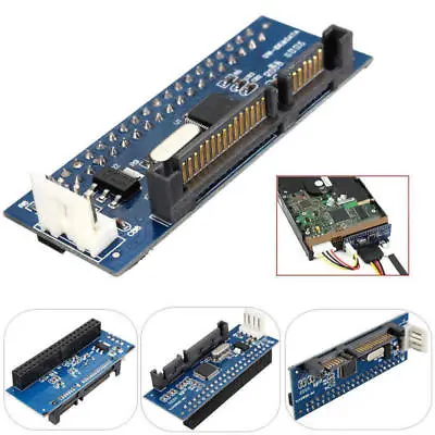 3.5  HDD IDE To Serial ATA SATA Adapter Parallel To Serial Hard Drive Convertor • $8.30