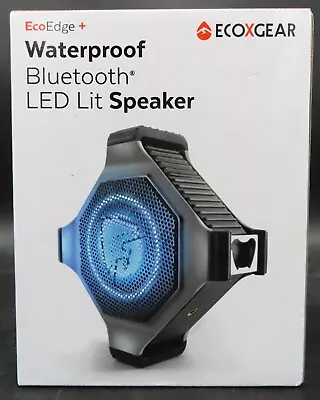 ECOXGEAR EcoEdge + Waterproof Bluetooth LED Lit Speaker Gray (GDI-EXEGPL410) • $169.98