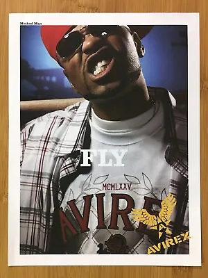 2005 Method Man  FLY  Avirex Print Ad/Poster Official Authentic Advertisement • $14.99