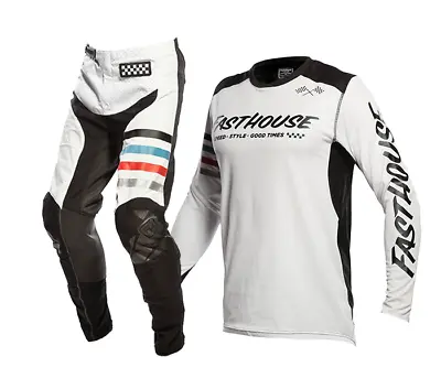 $152 • Buy Fasthouse Raven Twitch Motocross Gear Set Jersey/Pants Combo MX ATV Racing Set