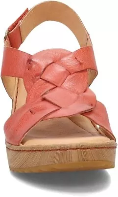 NWT BORN RUST Nina Leather Comfort Sandals Size 10 M • $59.95