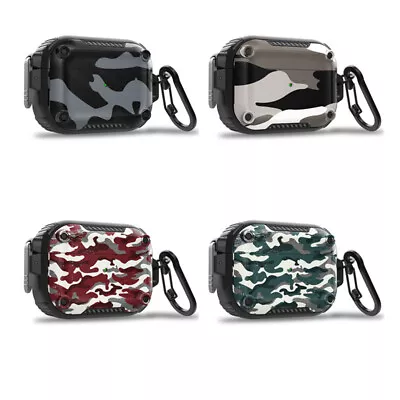 For Apple Airpods Pro 2 3 Shockproof Camouflage Earphone Case  Cover W/Ring Clip • $11.99