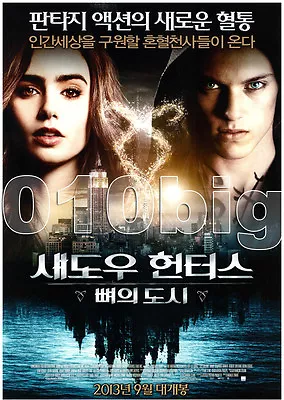 The Mortal Instruments-City Of Bones Korea POSTER*DOUBLE SIDED MOVIE POST • $4.99