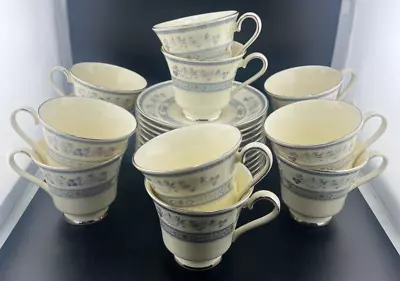 Minton Penrose Teacup And Saucer Set Of 12 • $195