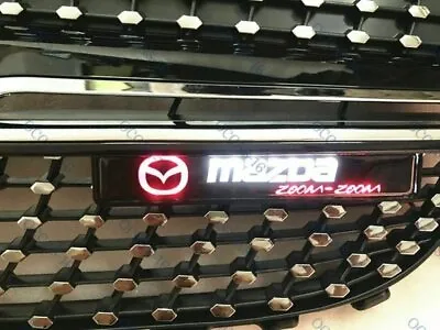 For MAZDA LED Light Car Front Grille Badge Emblem Illuminated Bumper Sticker • $12.38