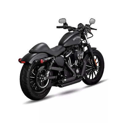 Vance & Hines PCX Shortshots Staggered 2-into-2 Full Exhaust System Black #47335 • $899.99