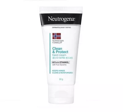 Neutrogena Norwegian Formula Hand Cream Clean & Protect 50g 1.76oz • $25.84