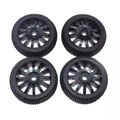 4 Pieces RC Wheels And Tyres 1/8 Scale Off- For HSP HPI • £17.99