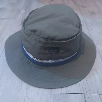 Vintage Quiksilver Hat Mens Adult Bucket Essentials Made In USA Surf Outdoor • $18