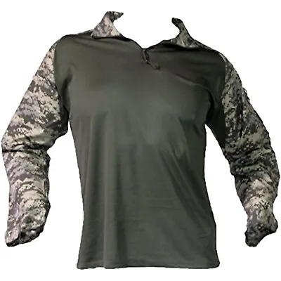 Mafoose Army Combat Shirt Airsoft Paintball T-Shirt With Removable Elbow Pads • $17.99