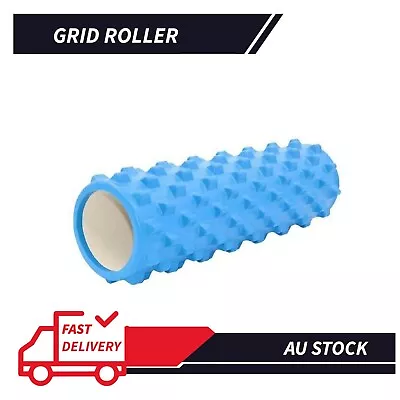 $24.21 • Buy Grid Yoga  Roller Foam Trigger Point Massage Pilates Physio Gym Exercise EVA PVC
