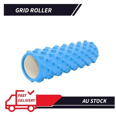 $24.21 • Buy Grid Yoga  Roller Foam Trigger Point Massage Pilates Physio Gym Exercise EVA PVC