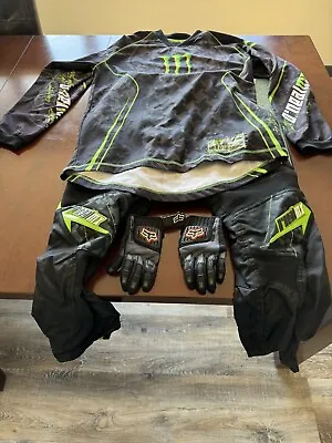 O’neal Monster Energy T. Ferry Replica Pants Long Sleeve And Gloves • $89.99