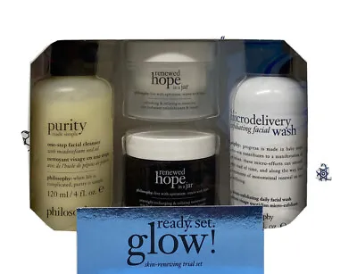 Philosophy 4-Pc. Ready. Set. Glow! Renewed Hope In A Jar Trial Set • $39.50