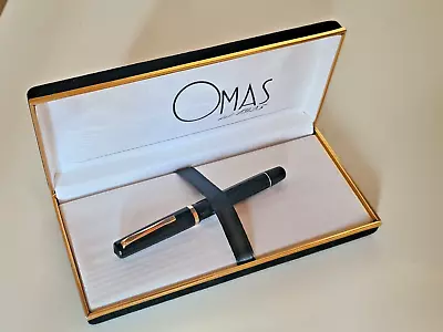 OMAS EXTRA Lady Vintage Fountain Pen 585 Extra Lucens Nib 4.44 Inches • $204