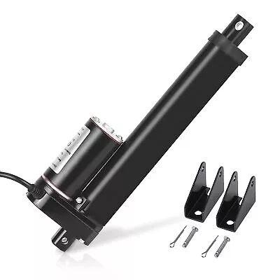 ECO-WORTHY 4 -12  Stroke Linear Actuator DC 12V High-Speed Motor 1000N 14mm/s • $40.99