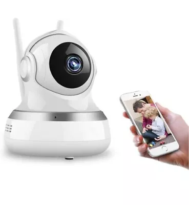 Wireless Security IP Camera Home 1080P 2.0MP Pan Tilt Zoom Wifi Dome Camera... • £29.99