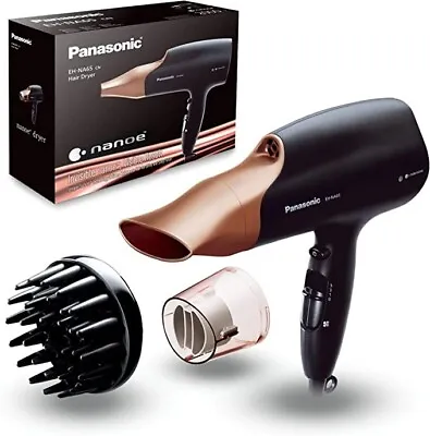 £89.95 • Buy Panasonic EH-NA65 Rose Gold 1875 W Nanoe Technology Professional Blow Hair Dryer