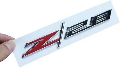 Z/28 Fender Emblem 3D Badge Adhesive Nameplate For Z28 Camaro 22925211 Red/Black • $21.24