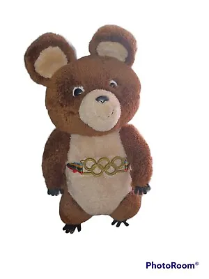 Dakin 1980 Moscow Olympic Games Misha Bear 12  Mascot Plush 1979 • $19.99