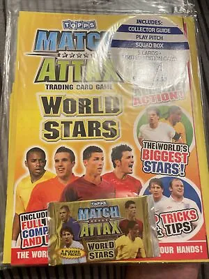 £20 • Buy 2010 Topps Match Attax World Stars Trading Cards Starter Kit (Booklet) Inc SP
